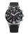 Stříbrné pánské hodinky Swiss Military Hanowa s gumovým páskem Chronograph SM34015.05 43MM