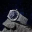 Ralph Christian hopea miesten kello teräsrannekkeella The Frosted Stellar - Silver 42,5MM