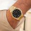 Herenhorloge Zinvo Watches in goud met stalen band Rival - Gold 44MM