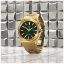 Zlaté pánske hodinky Paul Rich s oceľovým pásikom Star Dust - Green Gold Automatic 45MM