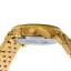 Men's gold Louis XVI watch with steel strap Frosted Aramis - Gold 43MM