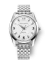 Strieborné pánske hodinky Nivada Grenchen s ocelovým opaskom Antarctic 35005M12 35MM