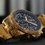 Men's gold Louis XVI watch with steel strap Palais Royale 1018 - Gold 43MM