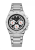 Men's silver NYI watch with steel strap Malcom - Silver 41MM