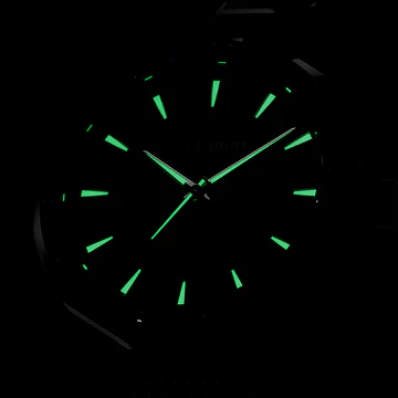 Men's black Paul Rich watch with steel strap Frosted Star Dust II - Void Black 43MM