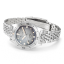 Relógio Squale prata para homens com pulseira de aço Super-Squale Sunray Grey Bracelet - Silver 38MM Automatic