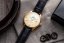 Orologio da uomo Delbana Watches in colore oro con cinturino in pelle Della Balda Gold 40MM Automatic