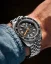 Orologio da uomo Momentum Watches in colore argento con cinturino in acciaio Sea Quartz 30 Black 42MM