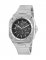 Stříbrné pánské hodinky Mondia s ocelovým páskem The Madison Forma  - Silver / Black 40MM Automatic