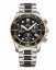 Men's silver Swiss Military Hanowa watch with steel strap Chronograph SM34051.02 46MM
