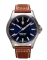 Zilveren herenhorloge van ProTek Watches met leren band Field Series 3003 40MM