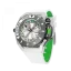 Men's Mazzucato black watch with rubber strap RIM Scuba Black / White - 48MM Automatic