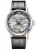 Stříbrné pánské hodinky Waldhoff s koženým páskem Metropolis Diamond Silver 41MM Automatic