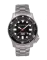 Montre Momentum Watches pour homme de couleur argent avec bracelet en acier Torpedo Pro Eclipse Solar 44MM
