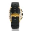 Reloj de oro Luis XVI para hombre con correa de piel Noblesse - Gold 42MM