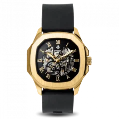Montre homme Ralph Christian couleur or avec élastique The Avalon - Gold Automatic 42MM
