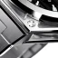 Men's silver Bomberg Watch with steel strap EDGE WHITE 43MM Automatic
