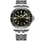 Montre Phoibos Watches pour homme en argent avec bracelet en acier Voyager PY035C - Automatic 39MM