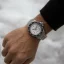 Men's silver Marathon watch with steel strap Arctic Edition Large Diver's 41MM Automatic