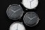 Reloj About Vintage plateado para hombre con cinturón de cuero genuino Vintage Steel / White 1969 41MM