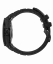 Zwart herenhorloge van Paul Rich met een rubberen band Aquacarbon Pro Shadow Black - Sunray 43MM