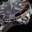 Męski srebrny zegarek Davosa ze stalowym paskiem Argonautic Lumis Mesh - Silver/Red 43MM Automatic