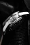 Men's silver Vulcain watch with leather strap Nautical Heritage Black Beige Patina Steel Triple Caseback - Black Plain 42MM Automatic