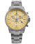 Stříbrné pánské hodinky Louis XVI s ocelovým páskem Palais Royale With Diamond 1828 - Silver 43MM