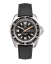Herrenuhr aus Silber Momentum Watches mit Gummiband Sea Quartz 30 Tropic FKM Rubber 42MM
