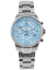 Women's silver Louis XVI watch with steel strap Palais Royale Woman With Diamond 6023 - Silver 38MM