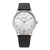 Men's silver Excelsior Park watch with leather strap EP 884-SI 06 38MM Automatic