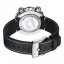 Reloj Phoibos Watches plata de hombre con correa de piel Vortex Anti-Magnetic PY042C - Black Automatic 43.5MM