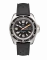 Relógio Momentum Watches prata para homens com pulseira de borracha Sea Quartz 30 Tropic FKM Rubber 42MM