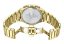 Relógio NYI Watches ouro para homens com pulseira de aço Dover - Gold 41MM