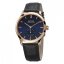 Men's gold Epos watch with leather strap Originale 3408.208.24.16.15 39MM Automatic