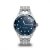 Reloj About Vintage plateado para hombre con correa de acero At´sea Steel / Blue 1926 39MM
