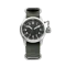 Montre Praesidus pour homme de couleur argent avec bracelet en nylon A-5 UDT: OG-107 NATO 38MM Automatic