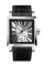 Men's silver Agelocer Watch with leather strap Codex Retro Series Silver / Red 35MM