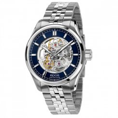 Relógio masculino Epos prateado com pulseira de aço Passion 3501.135.20.16.30 41MM Automatic