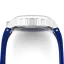 Silberne Herrenuhr Bomberg Watches mit Gummiband MAJESTIC BLUE 43MM Automatic