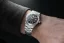Men's silver Nivada Grenchen watch with steel strap F77 STAINLESS STEEL METEORITE 69041A77C With Date 41MM Automatic