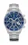 Orologio da uomo Delma Watches in colore argento con cinturino in acciaio Santiago Chronograph Silver / Blue 43MM