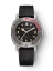 Relógio Nivada Grenchen bracelete de prata com borracha para homem Pacman Depthmaster 14105A 39MM Automatic
