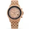 Men's gold Louis XVI watch with steel strap Frosted Aramis 1082 - Rose Gold 43MM