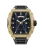 Men's gold Paul Rich Watch with a rubber band Frosted Astro Day & Date Mason - Gold 42,5MM