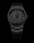 Men's silver Nivada Grenchen watch with steel strap 77 SST WHITE MK2 69014A77 With Date 38MM Automatic