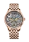 Zlaté pánske hodinky Agelocer Watches s ocelovým pásikom Bosch Series Steel Gold 40MM Automatic