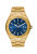 Men's Paul Rich gold watch with steel strap Royal Touch 45MM