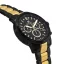 Reloj negro Luis XVI para hombre con correa de acero Palais Royale 895 - Black 43MM
