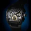 Men's black Ralph Christian watch with a rubber band The Intrepid Sport Carbon Fiber - Ivory Slate 42,5MM